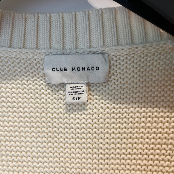 Club Monaco Heavy Cotton Cardigan - Picture 3 of 4